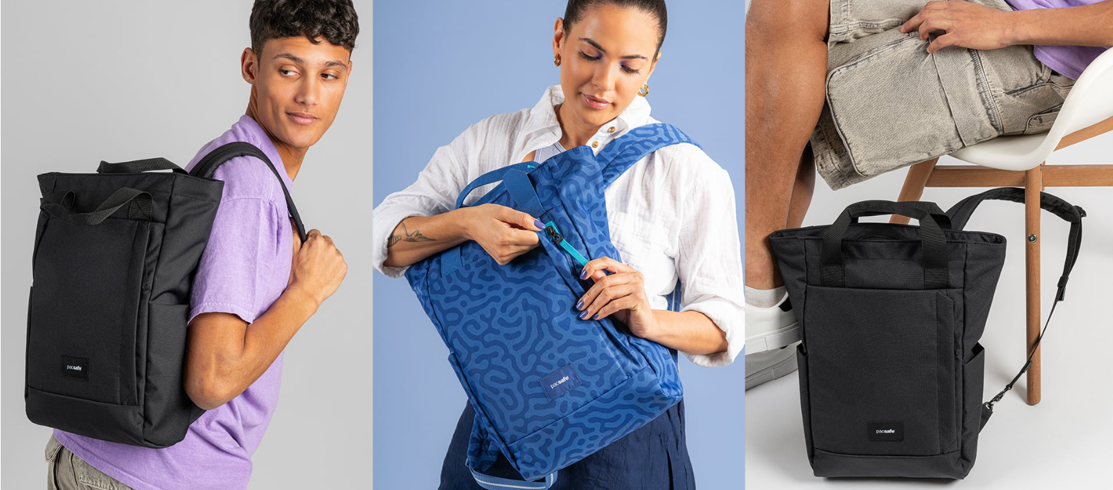 Pacsafe® GO Taška s ochranou proti krádeži lifestyle